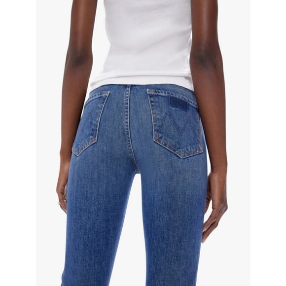 💕MOTHER SUPERIOR💕 Hustler Flood Fray Jeans ~ Beer Me 29 NWOT - Picture 2 of 16